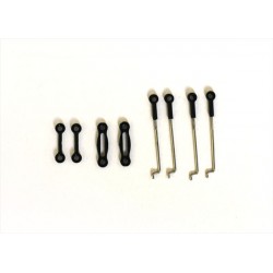 DISC.. NE210A COMBAT TWISTER BALL LINKAGE ROD SET