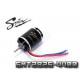 Spin Brushless Out-Run Motor 4400kv (28D x 25H mm)-450 size Heli