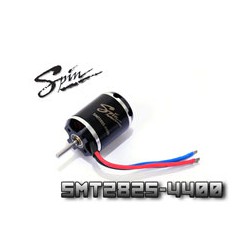 Spin Brushless Out-Run Motor 4400kv (28D x 25H mm)-450 size Heli