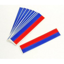 Blade Tracking Color Sticker Tapes (65mm x 5mm, 10 pairs)