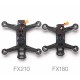 DISC.. FX180 FPV carbon frame kit 180mm with Leds & power hub