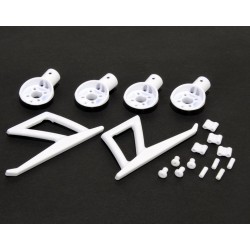 MR200 Motor Mounts and Parts set (White)