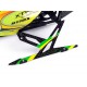 Carbon Landing Skid Set (Green) - Blade 130X