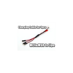 Charging Cable for 3pcs MCX / MSR 1s Lipo