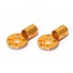 MR200 Aluminium Motor Mount (2 pcs, Yellow)