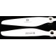 Carbon fiber prop 9x3 (2pc) White antigravity edition for DJI phantom