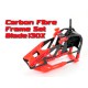 Carbon Fibre Frame Set - Blade 130X ( Red )