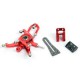 Alu. Swash Plate V2 w/ Back AR Guide (Red) - Blade 130X