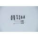 DISC.. NE260 SOLO PRO BALL LINKAGE ROD SET