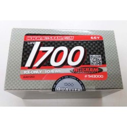 VTEC LiFePo 1700 RX-Pack 2/3A Straight - RX-only - 6.6V