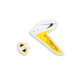 Tail Fins-type B Yellow (Eflite MCX)